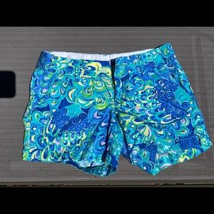 Lilly Pulitzer Size 0 Callahan Shorts Lilly’s Lagoon